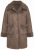 Ulla Popken 850251 Palton teddy Maro deschis - Paltoane - Paltoane pentru femei la marimi mari