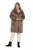 Ulla Popken 850251 Palton teddy Maro deschis - Paltoane - Paltoane pentru femei la marimi mari