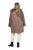 Ulla Popken 850251 Palton teddy Maro deschis - Paltoane - Paltoane pentru femei la marimi mari
