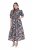 Ulla Popken 850298 Rochie tip cămașă cu flori Bleumarin - Rochii maxi - Rochii maxi marimi mari