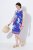 Ulla Popken 850367 Rochie din jerseu imprimată Bleumarin - Rochii din jerseu - 