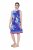 Ulla Popken 850367 Rochie din jerseu imprimată Bleumarin - Rochii din jerseu - 
