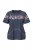 Ulla Popken 850403 Pijama cu flori Bleumarin - Pijamale/Haine de casă - 