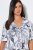 Ulla Popken 850441 Pijama cu model Alb unt - Pijamale/Haine de casă - 
