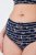 Ulla Popken 850538 Chiloți cu flori din bumbac organic set de 2 Bleumarin - Chiloți - 