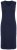 Ulla Popken 850725 Rochie tricotată cu decolteu în V Bleumarin - Rochii tricotate - 