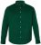 JP1880 850921 Cămașă din catifea reiată cu mânecă lungă Verde pădure TALL - TALL cămăși - Cămăși TALL pentru bărbați înalți