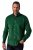 JP1880 850921 Cămașă din catifea reiată cu mânecă lungă Verde pădure TALL - TALL cămăși - Cămăși TALL pentru bărbați înalți