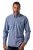 JP1880 850931 Cămașă chambray cu mânecă lungă Albastru denim TALL - TALL cămăși - Cămăși TALL pentru bărbați înalți