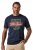 JP1880 850980 Tricou cu imprimeu în stil vintage Bleumarin TALL - TALL T-shirts - Tricouri pentru Bărbați Înalți