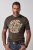 JP1880 851001 Rolling Stones Retro Logo Tricou Alună - Tricouri cu trupe - Tricouri cu formații rock