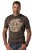 JP1880 851001 Rolling Stones Retro Logo Tricou Alun TALL - TALL T-shirts - Tricouri pentru Bărbați Înalți