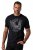 JP1880 851008 Tricou cu imprimeu pe piept Neagră TALL - TALL T-shirts - Tricouri pentru Bărbați Înalți