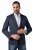 JP1880 851032 Sacou cu căptușeală parțială ușoară Bleumarin - Costume - Costume Bărbați mărimi mari
