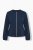Ulla Popken 851040 Hanorac cu fermoar Bleumarin - Hanorace fără glugă - Bluze de trening pentru femei