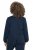 Ulla Popken 851040 Hanorac cu fermoar Bleumarin - Hanorace fără glugă - Bluze de trening pentru femei