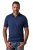 JP1880 851048 Tricou polo cu fermoar Albastru noapte TALL - TALL tricouri polo - Tricouri polo TALL pentru bărbați înalți