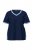 Ulla Popken 851245 Pijama în dungi Bleumarin - Pijamale/Haine de casă - 