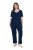 Ulla Popken 851245 Pijama în dungi Bleumarin - Pijamale/Haine de casă - 