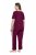 Ulla Popken 851245 Pijama Roșu fructe de pădure - Pijamale/Haine de casă - 