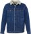 JP1880 851363 Geacă de blugi cu căptușeală teddy Albastru denim - Geci - Geci Bărbați Mărimi Mari