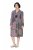 Ulla Popken 851546 Rochie midi imprimată Galben muștar - Rochii midi - Rochii midi la marimi mari