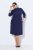 Ulla Popken 851664 Rochie din jerseu în formă de A cu buzunare Bleumarin - Rochii - Rochii pentru toate mărimile