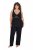 Ulla Popken 851693 Pijama Neagră - Pijamale/Haine de casă - 