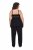 Ulla Popken 851693 Pijama Neagră - Pijamale/Haine de casă - 