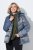 Ulla Popken 851790 Geacă matlasată Albastru denim - Geci - Jachete de damă marimi mari