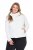 Ulla Popken 851833 Vestă matlasată cu guler înalt Alb unt - Veste - 