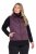 Ulla Popken 851833 Vestă matlasată cu guler înalt Maro - Veste - 