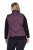 Ulla Popken 851833 Vestă matlasată cu guler înalt Maro - Veste - 