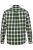 JP1880 851877 Cămașă din flanel în carouri cu mânecă lungă Verde închis TALL - TALL cămăși - Cămăși TALL pentru bărbați înalți