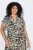 Ulla Popken 852257 Rochie maxi imprimată Taupe - Rochii maxi - Rochii maxi marimi mari