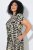 Ulla Popken 852257 Rochie maxi imprimată Taupe - Rochii maxi - Rochii maxi marimi mari
