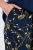 Ulla Popken 852577 Pijama cu model Bleumarin - Pijamale/Haine de casă - 