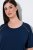 Ulla Popken 852577 Pijama cu model Bleumarin - Pijamale/Haine de casă - 