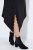 Ulla Popken 852636 Rochie petrecută Neagră - Rochii din jerseu - 