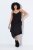 Ulla Popken 852636 Rochie petrecută Neagră - Rochii din jerseu - 