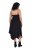 Ulla Popken 852636 Rochie petrecută Neagră - Rochii din jerseu - 