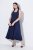 Ulla Popken 852680 Rochie de seară Bleumarin - Rochii de seară - Rochii de seară marimi mari