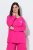 Ulla Popken 852747 Bluză de pijama cu mânecă lungă Roz - Pijamale/Haine de casă - 