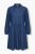 Ulla Popken 852768 Rochie din denim în formă de A cu buzunare Albastru denim - Rochii - Rochii pentru toate mărimile