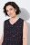 Ulla Popken 852824 Rochie cu flori Neagră - Rochii de vară - Rochii de vară marimi mari