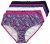 Ulla Popken 852935 Chiloți cu flori set de 5 Albastru regal - Chiloți - 