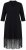 Ulla Popken 852937 Rochie din jerseu Neagră - Rochii din jerseu - 
