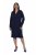 Ulla Popken 853077 Rochie tricotată cu mânecă lungă Bleumarin - Rochii tricotate - 
