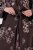 Ulla Popken 853204 Halat cu flori Maro - Halate - 