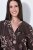 Ulla Popken 853204 Halat cu flori Maro - Halate - 